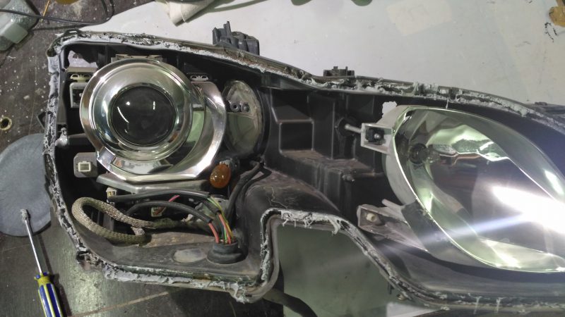 Тюнинг ремонт фар Lexus