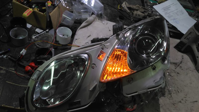 Тюнинг ремонт фар Lexus